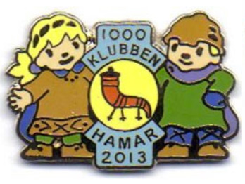 1000-klubben Kristin & Håkon Hamar 2013