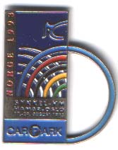 Carpark Sponsor pin Sykkel VM 1993