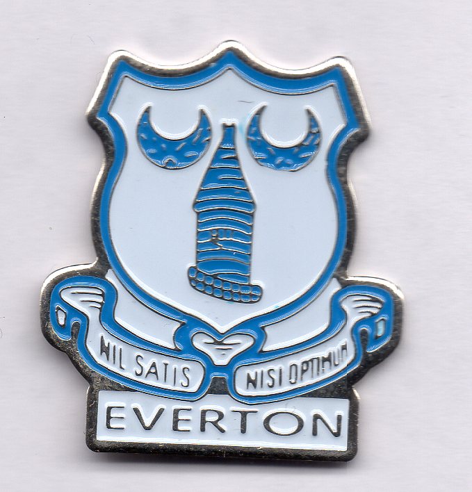 Everton logo pin