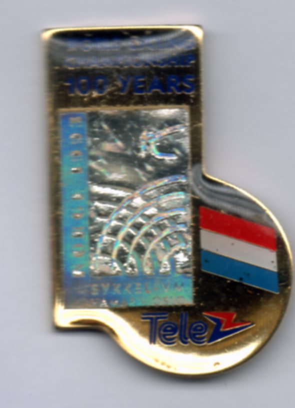 Tele nation pin Netherlands Sykkel VM 1993