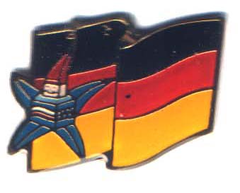 Albertville 1992 Mascots flag Germany