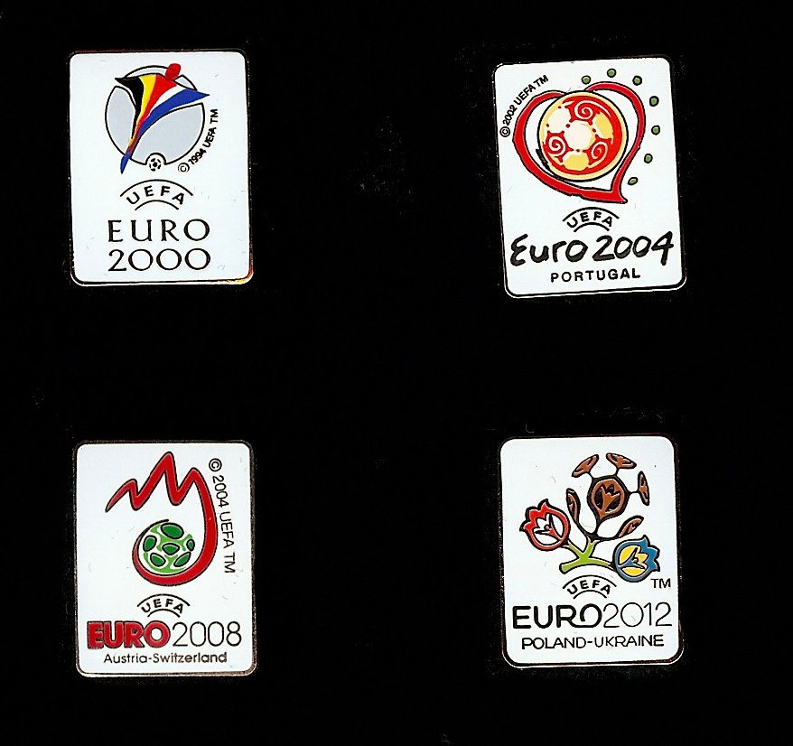 4 UEFA pins in original set